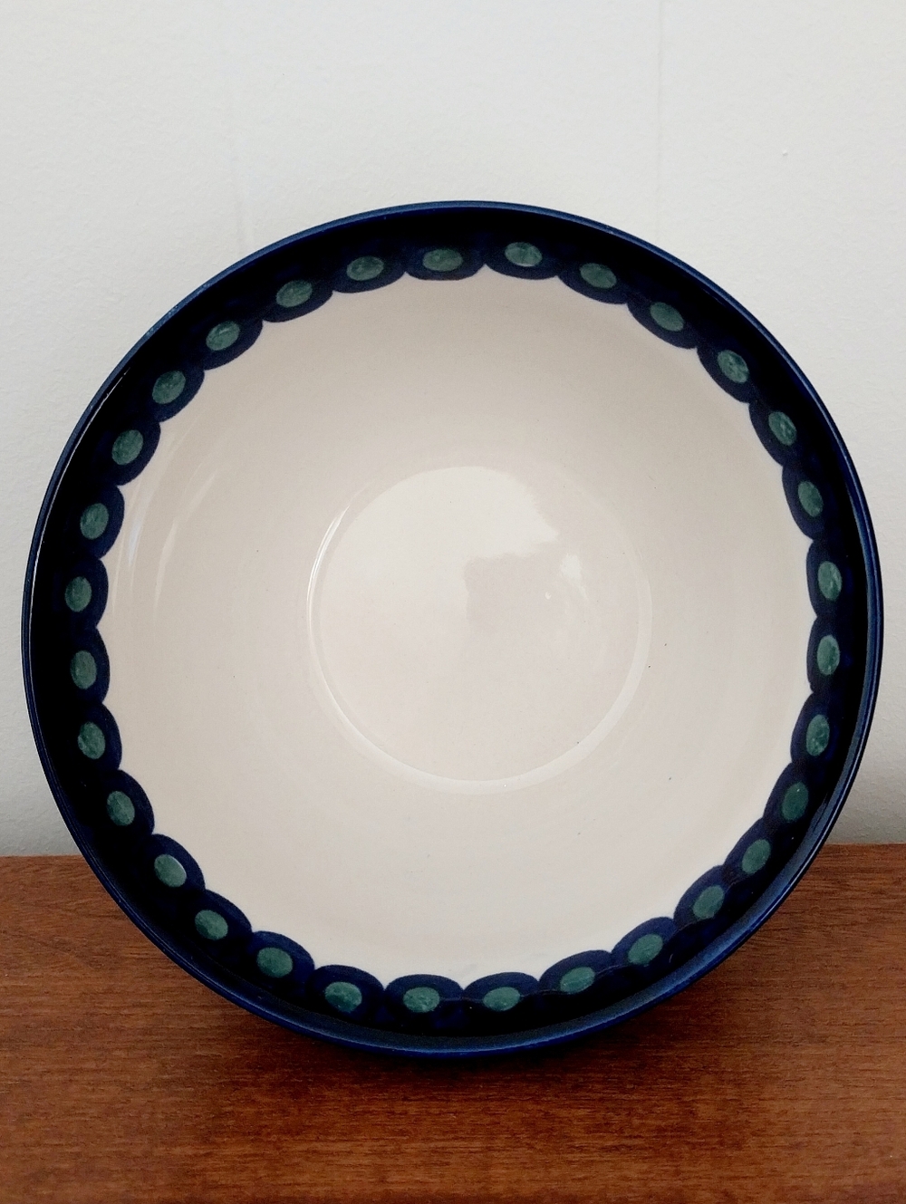 Polish Pottery Strawberry Bowl - Picture 4 of 5